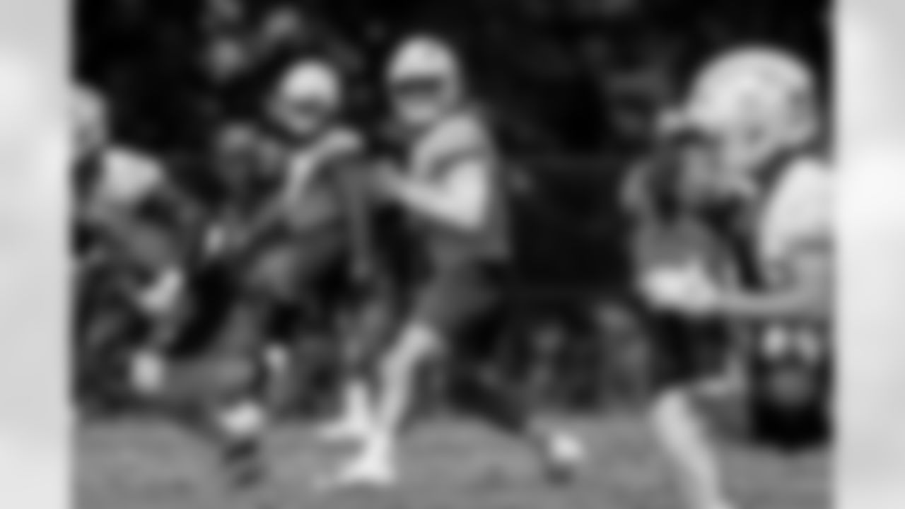 The Los Angeles Chargers practice on Friday, September 20, 2024 at UNC-Charlotte in Charlotte, NC.
