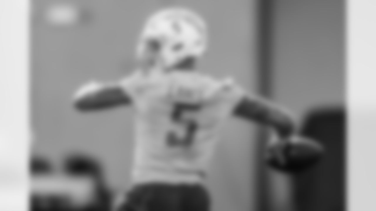 The Los Angeles Chargers practice on Thursday, January 1, 2026 at The Bolt in El Segundo, CA.