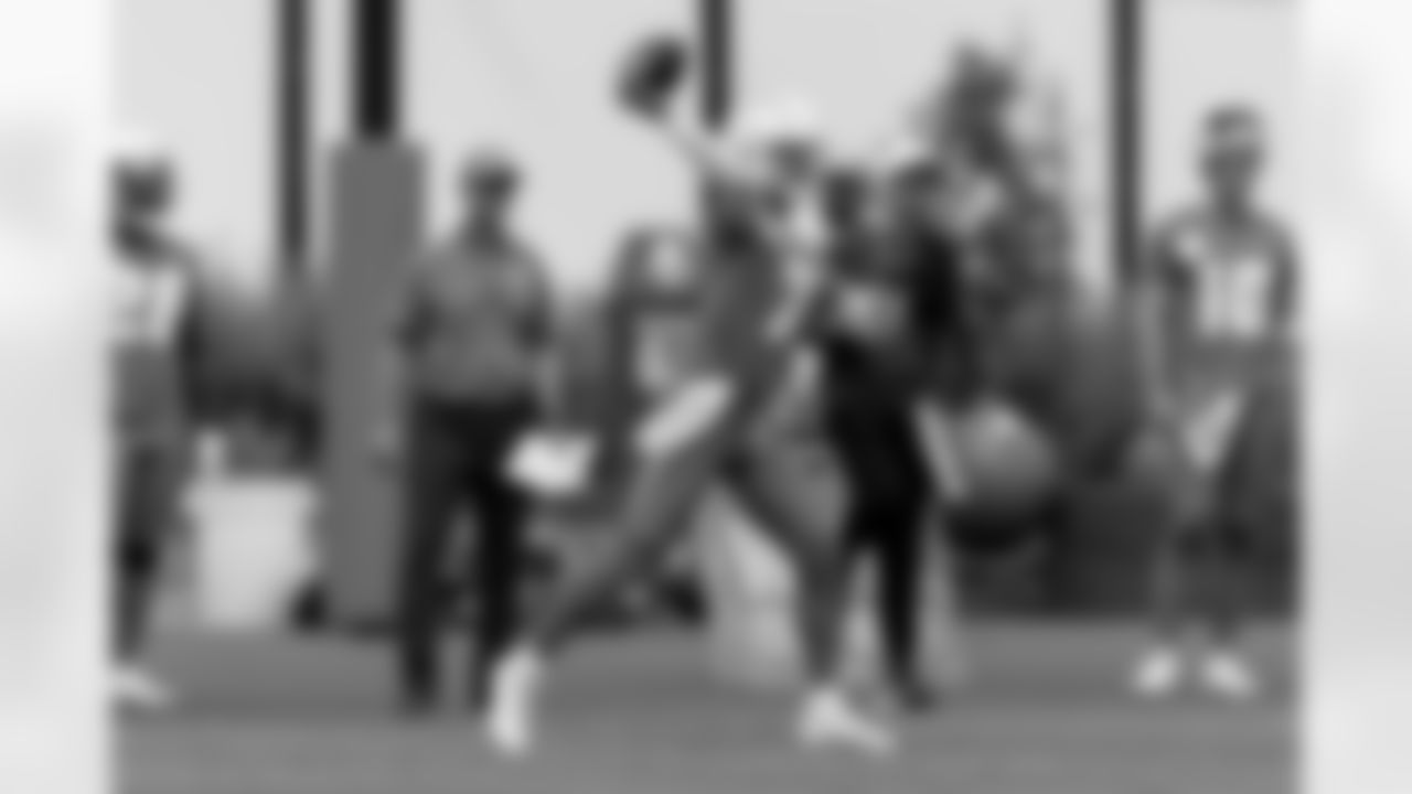 The Los Angeles Chargers practice on Thursday, August 28, 2025 at The Bolt in El Segundo, CA.