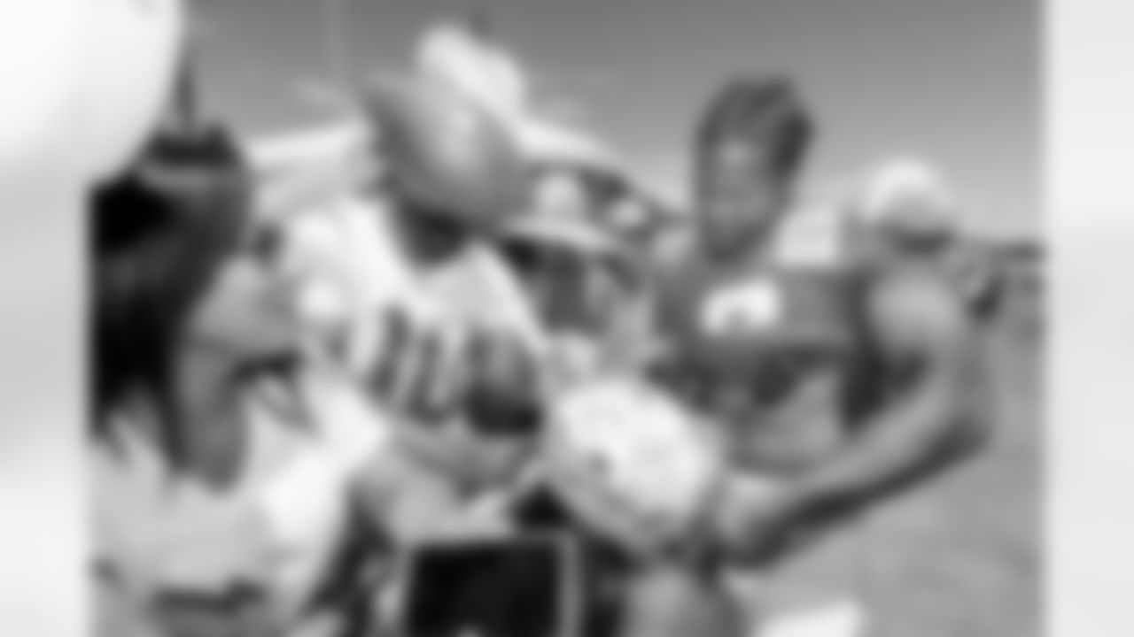 The Los Angeles Chargers practice at Training Camp on Sunday, August 4, 2024 at The Bolt in El Segundo, CA.