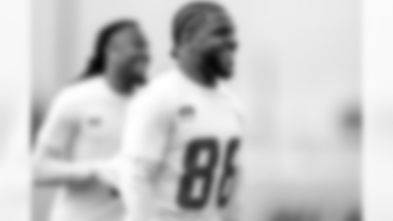 Los Angeles Chargers players participate in Phase 2 of the offseason program on Monday, May 5, 2025 at The Bolt in El Segundo, CA.