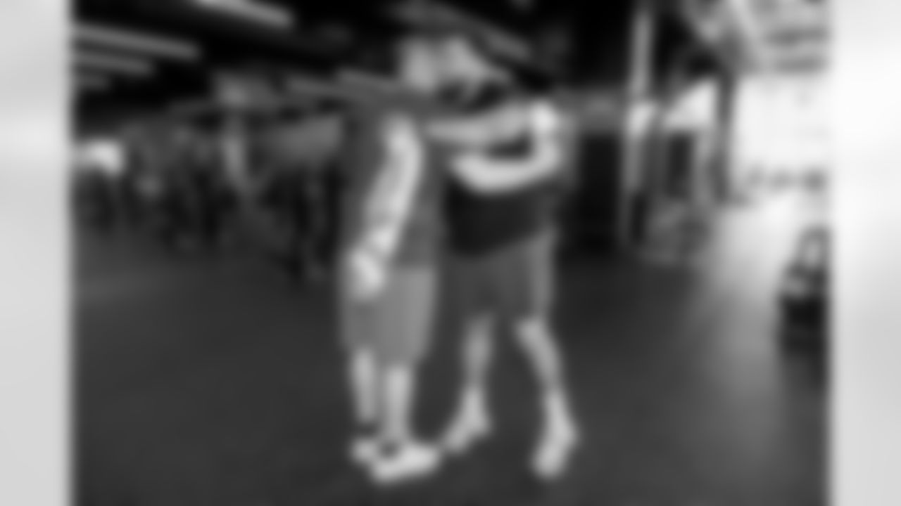 The Los Angeles Chargers sign Tyler Biadasz on Friday, March 6, 2026 at The Bolt in El Segundo, CA.