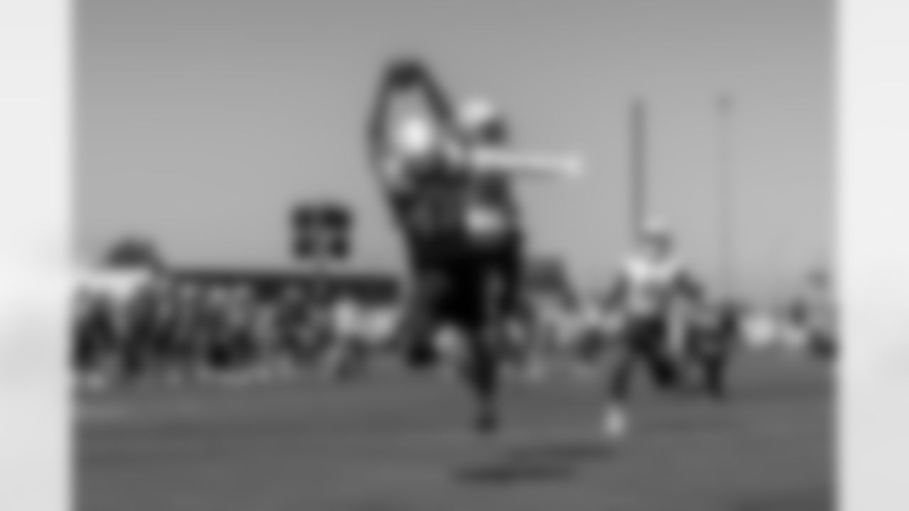 The Los Angeles Chargers practice on Monday, September 1, 2025 at The Bolt in El Segundo, CA.