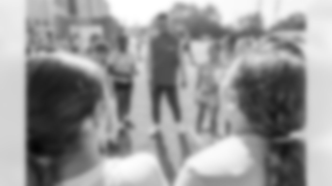 The Los Angeles Chargers host a girls flag football camp on Tuesday, December 02, 2025 at St. Joseph High School in Lakewood, CA.