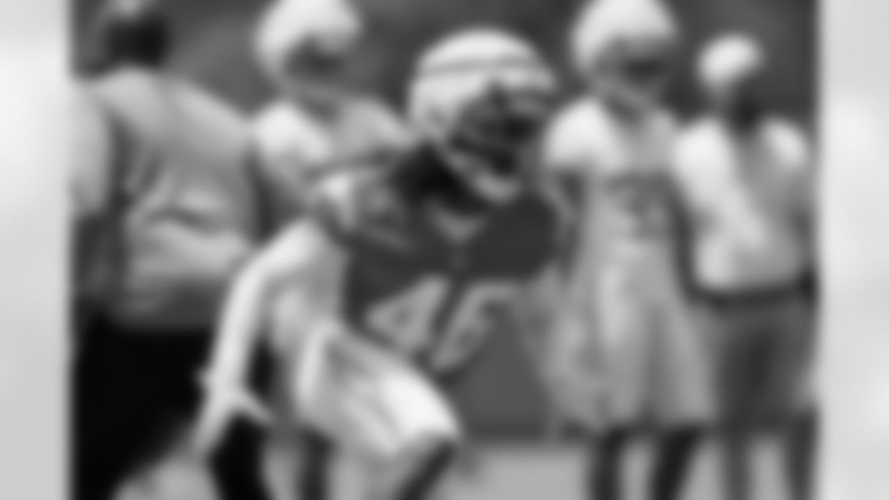 The Los Angeles Chargers hold Rookie Mini-Camp on Saturday, May 11, 2024 at Hoag Performance Center in Costa Mesa, CA.