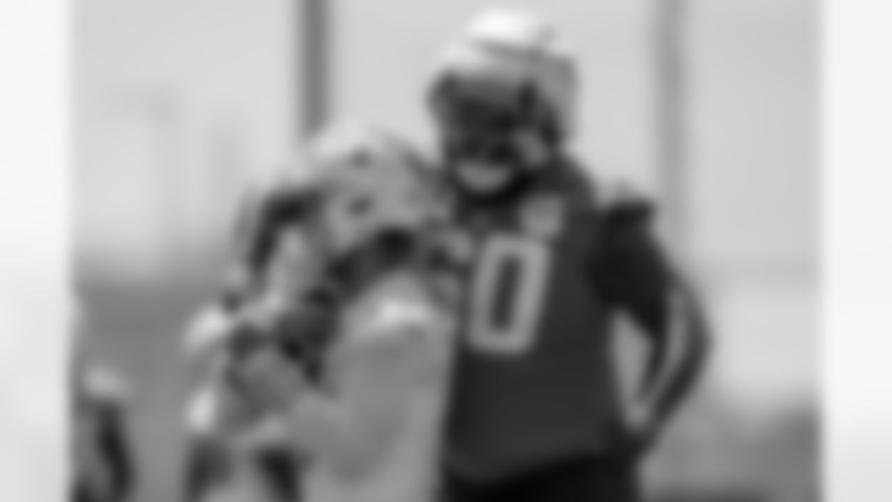 The Los Angeles Chargers practice at Training Camp on Thursday, August 21, 2025 at The Bolt in El Segundo, CA.