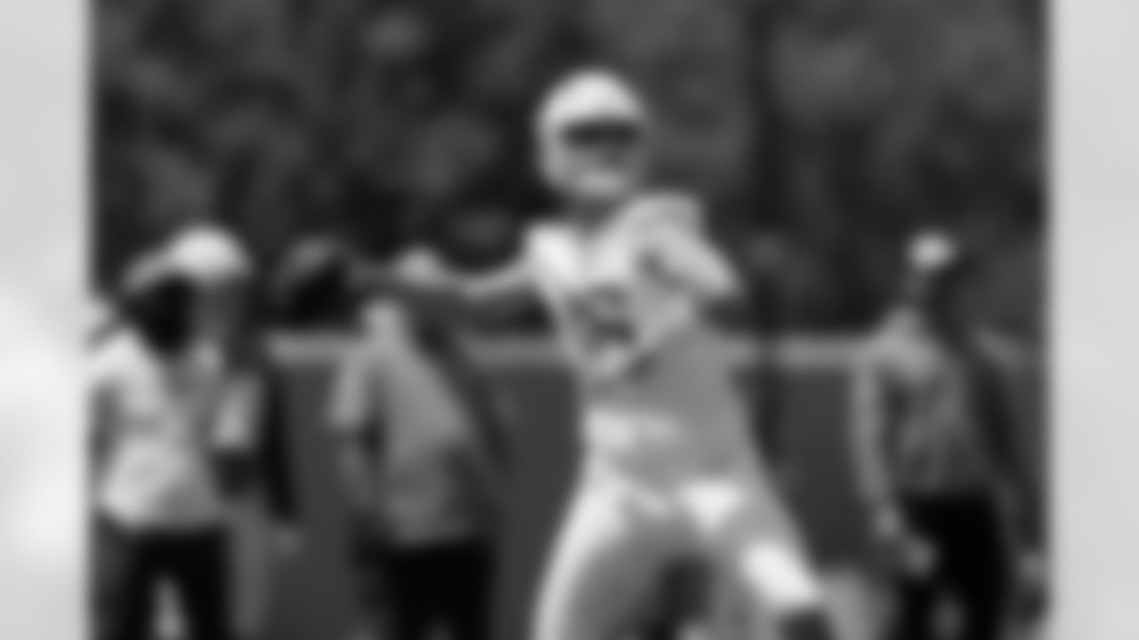 The Los Angeles Chargers hold Rookie Mini-Camp on Saturday, May 11, 2024 at Hoag Performance Center in Costa Mesa, CA.