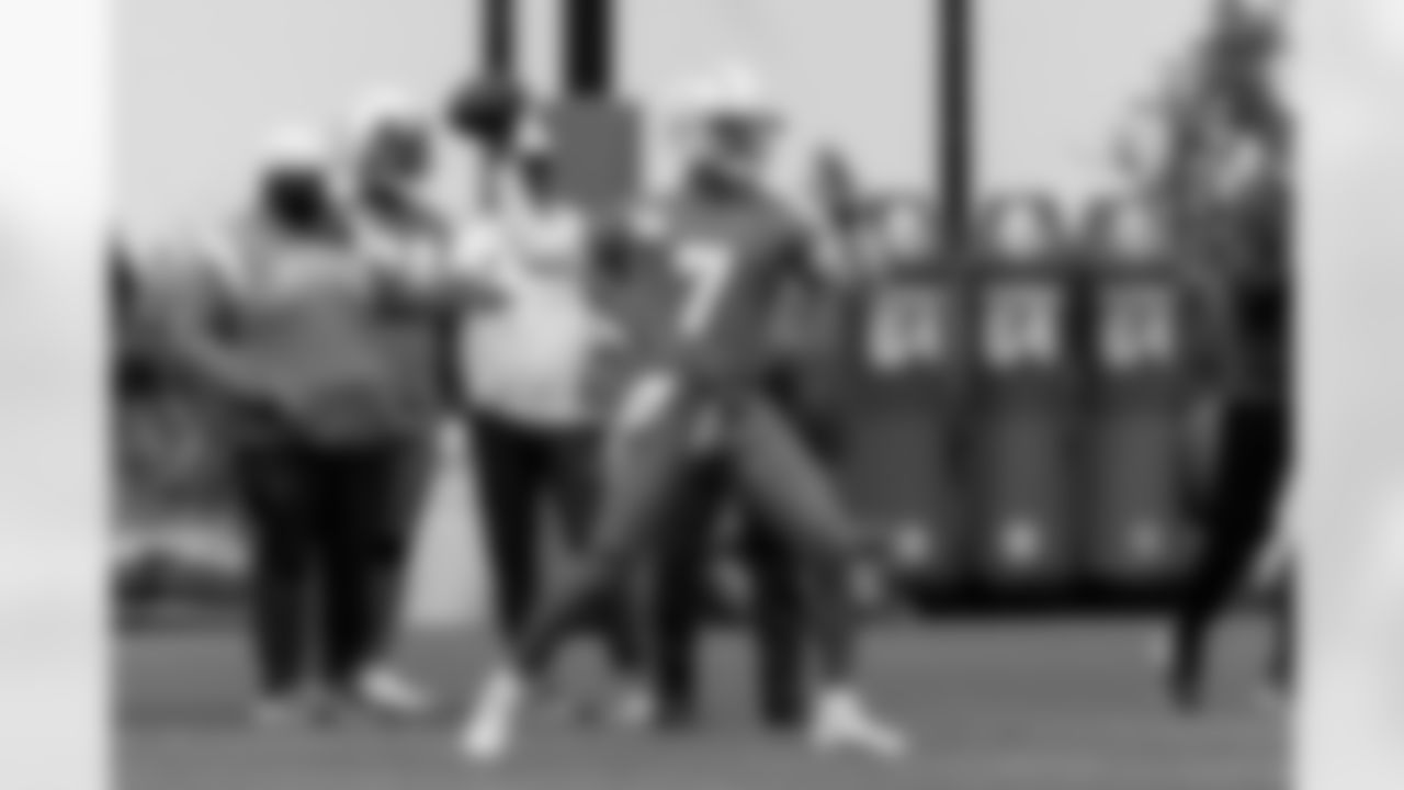 The Los Angeles Chargers practice on Thursday, August 28, 2025 at The Bolt in El Segundo, CA.
