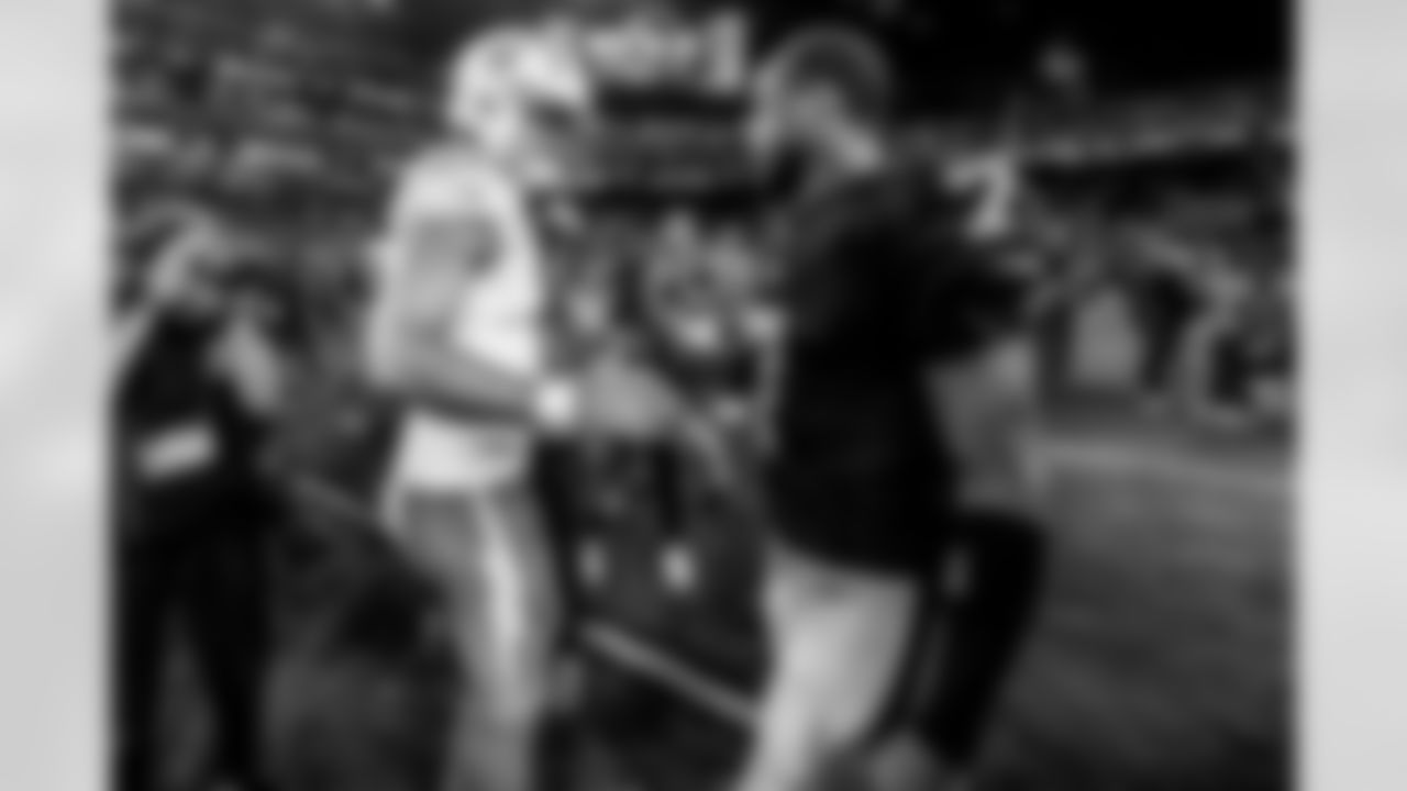 Take a look back at the Chargers Week 2 matchup with the Raiders in monochrome!
