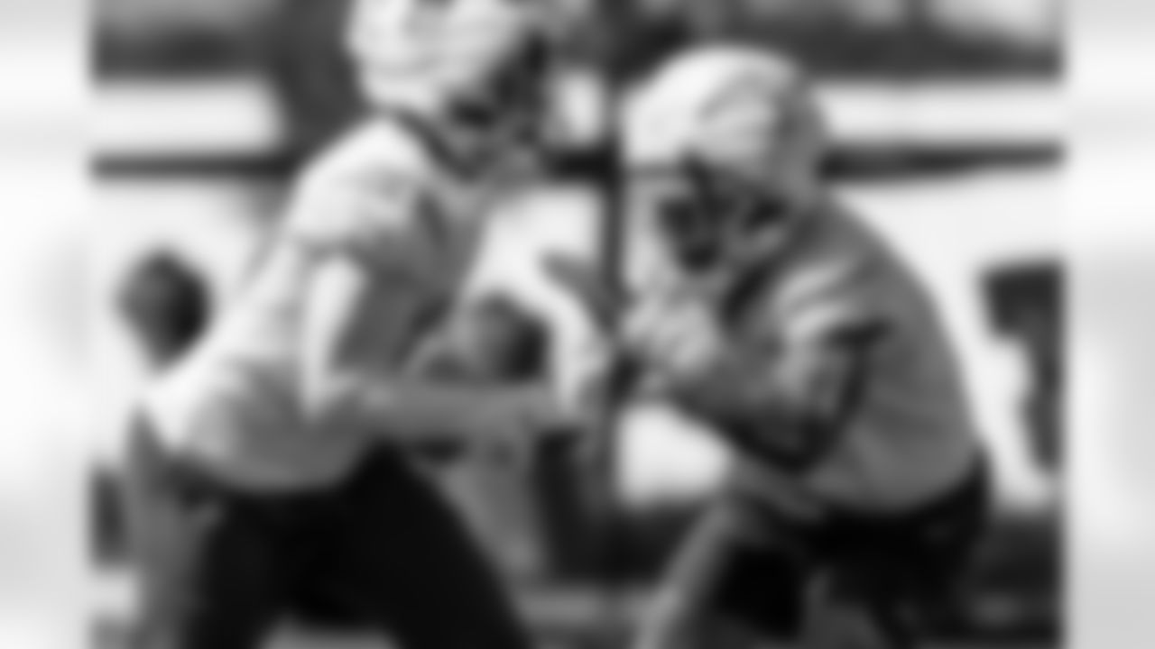 The Los Angeles Chargers practice on Friday, October 3, 2025 at The Bolt in El Segundo, CA.
