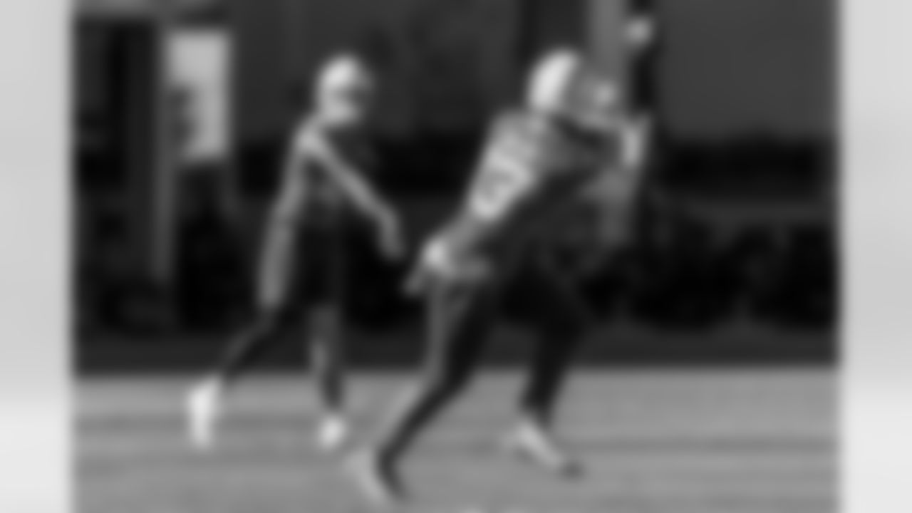 The Los Angeles Chargers practice on Thursday, December 4, 2025 at The Bolt in El Segundo, CA.