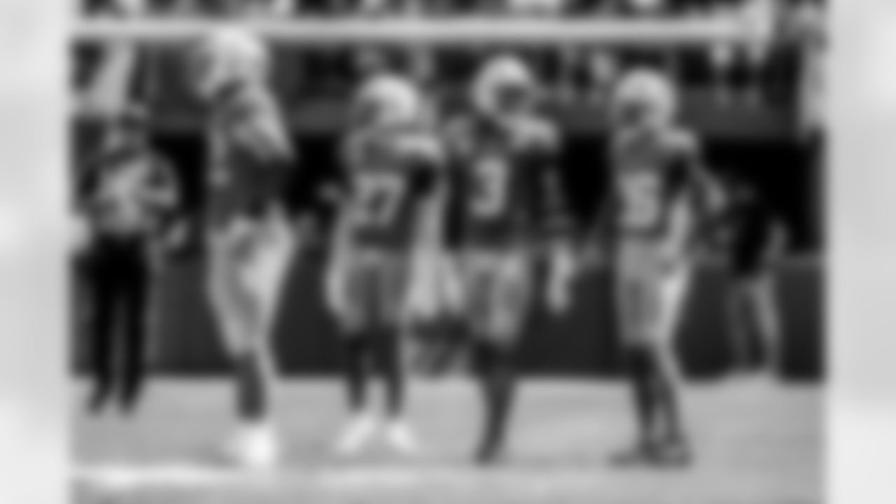 Take a look back at the Chargers Week 6 matchup with the Dolphins in monochrome!