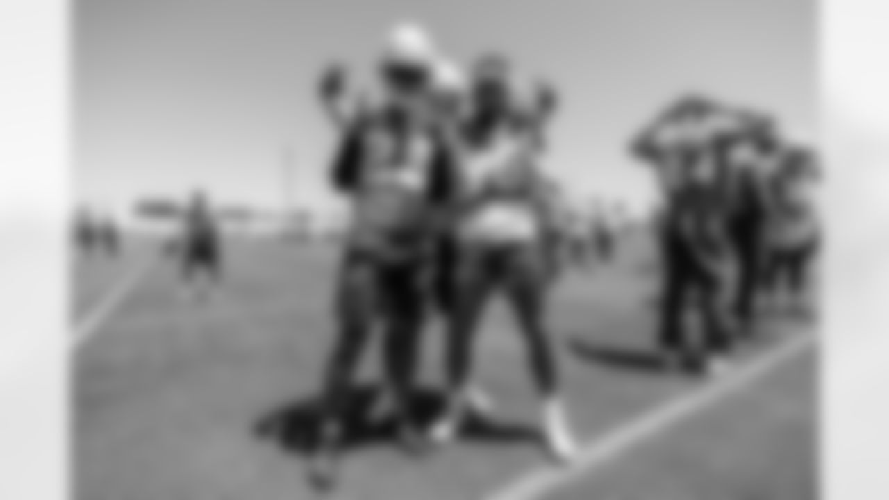 Los Angeles Chargers players participate in Phase 3 of the offseason program on Friday, May 30, 2025 at The Bolt in El Segundo, CA.