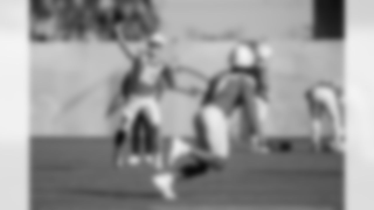 The Los Angeles Chargers practice at Training Camp on Friday, July 25, 2025 at The Bolt in El Segundo, CA.