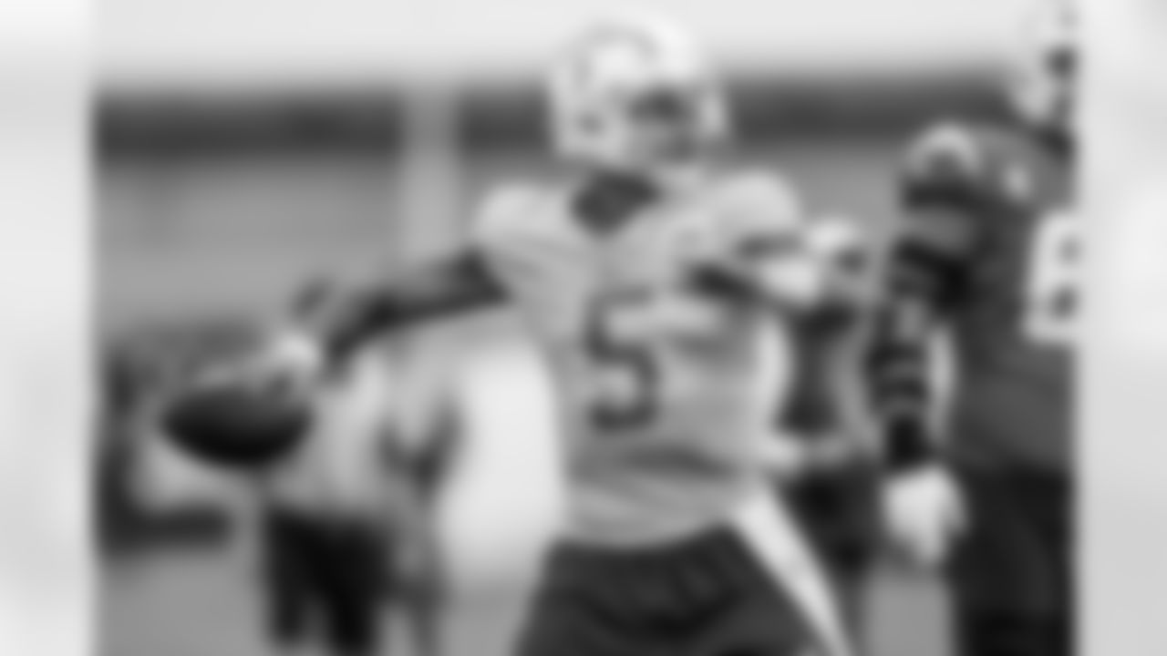 The Los Angeles Chargers practice on Wednesday, September 17, 2025 at The Bolt in El Segundo, CA.