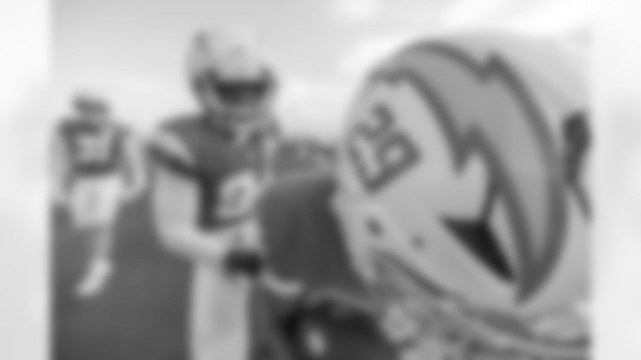 The Los Angeles Chargers practice at Training Camp on Thursday, August 1, 2024 at The Bolt in El Segundo, CA.