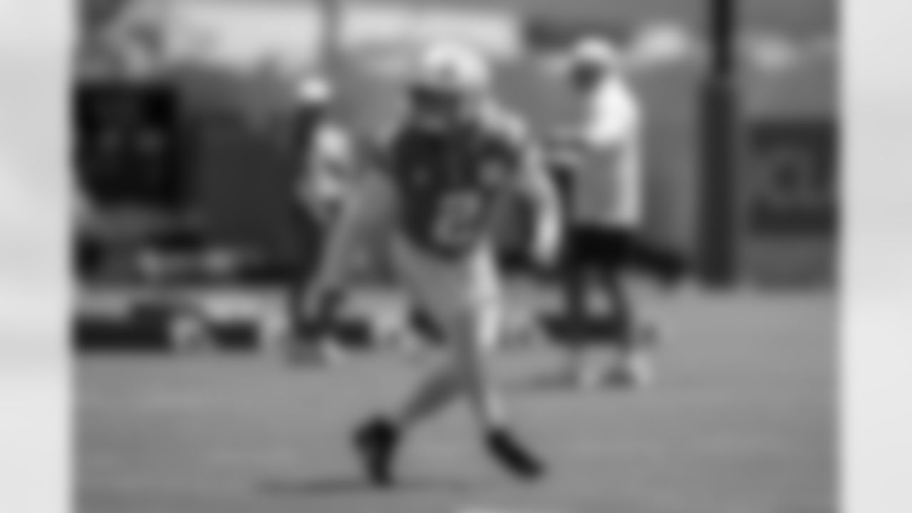 The Los Angeles Chargers practice at Training Camp on Monday, August 18, 2025 at The Bolt in El Segundo, CA.