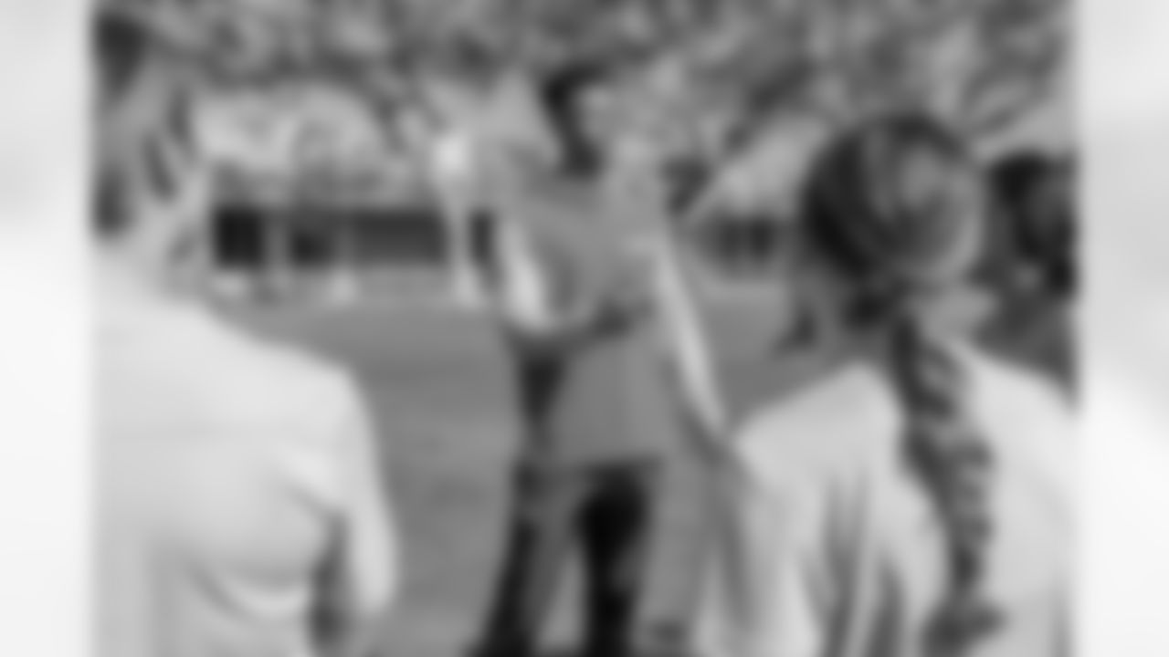 The Los Angeles Chargers host a girls flag football camp on Tuesday, December 02, 2025 at St. Joseph High School in Lakewood, CA.