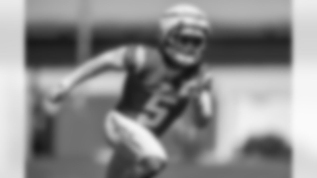 The Los Angeles Chargers hold Rookie Mini-Camp on Saturday, May 10, 2025 at The Bolt in El Segundo, CA.
