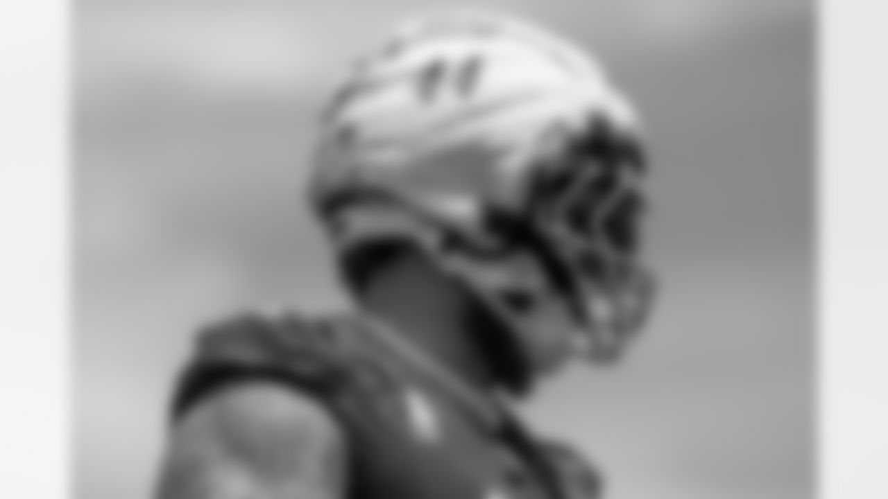 The Los Angeles Chargers practice at Training Camp on Thursday, August 21, 2025 at The Bolt in El Segundo, CA.