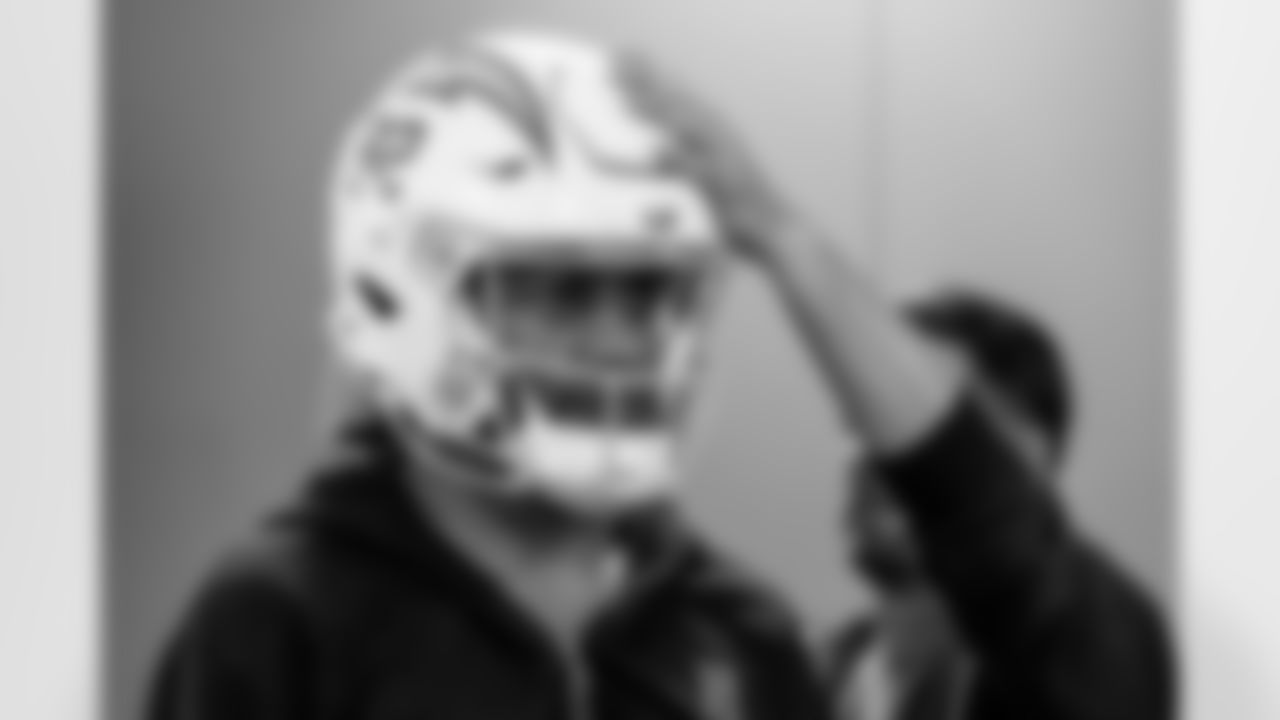The Los Angeles Chargers rookie class arrive for rookie minicamp on Thursday, May 09, 2024 at Hoag Performance Center in Costa Mesa, CA.