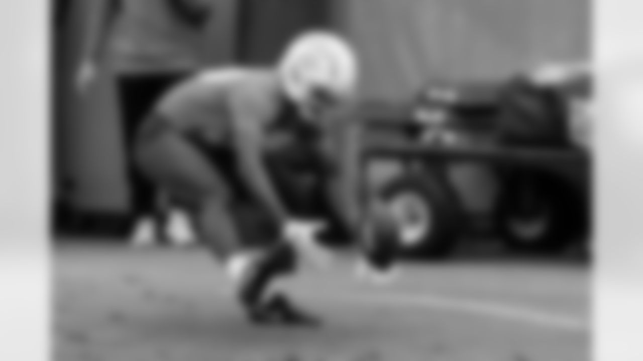 The Los Angeles Chargers hold OTA's on Monday, May 20, 2024 at Hoag Performance Center in Costa Mesa, CA.