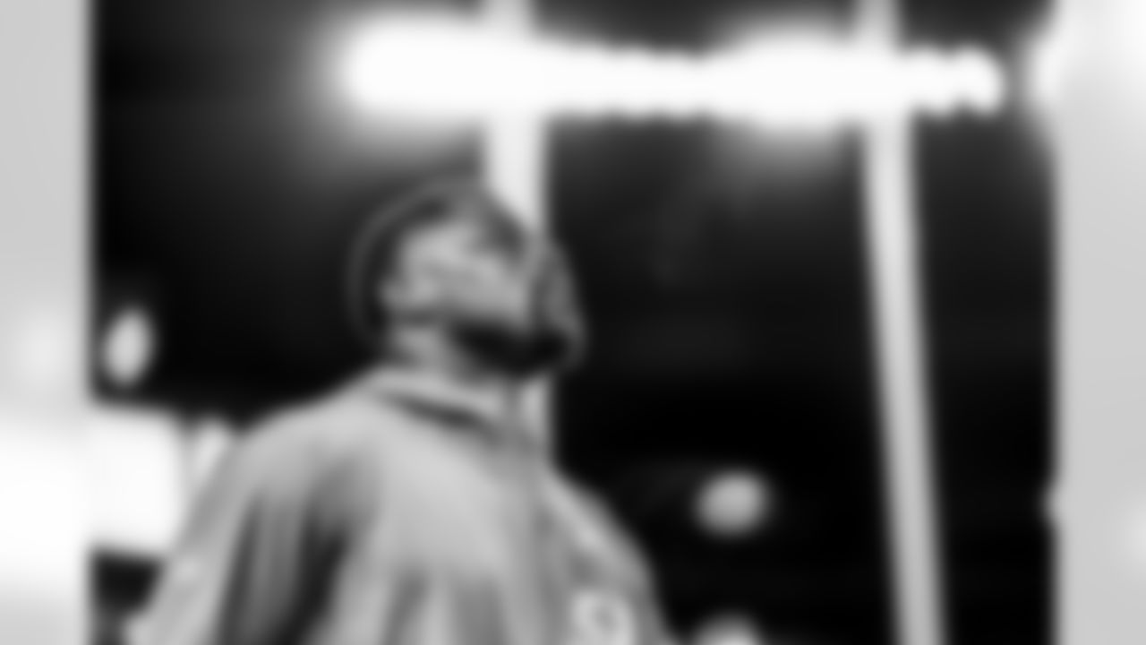 Take a look back at the Chargers Wild Card matchup with the Patriots in monochrome.