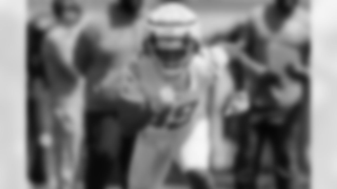 The Los Angeles Chargers hold Rookie Mini-Camp on Friday, May 10, 2024 at Hoag Performance Center in Costa Mesa, CA.