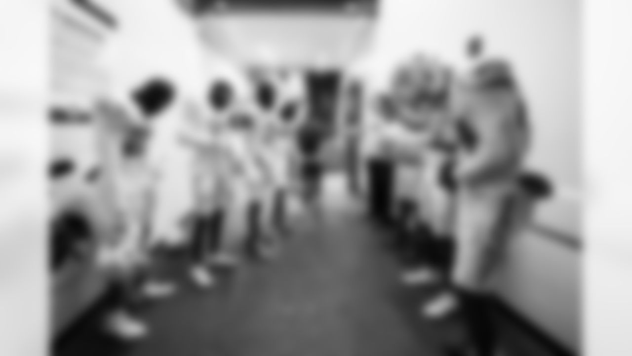 S Derwin James Jr. (3), CB Benjamin St-Juste (24), CB Donte Jackson (26), S RJ Mickens (27) and DB Deane Leonard (33)