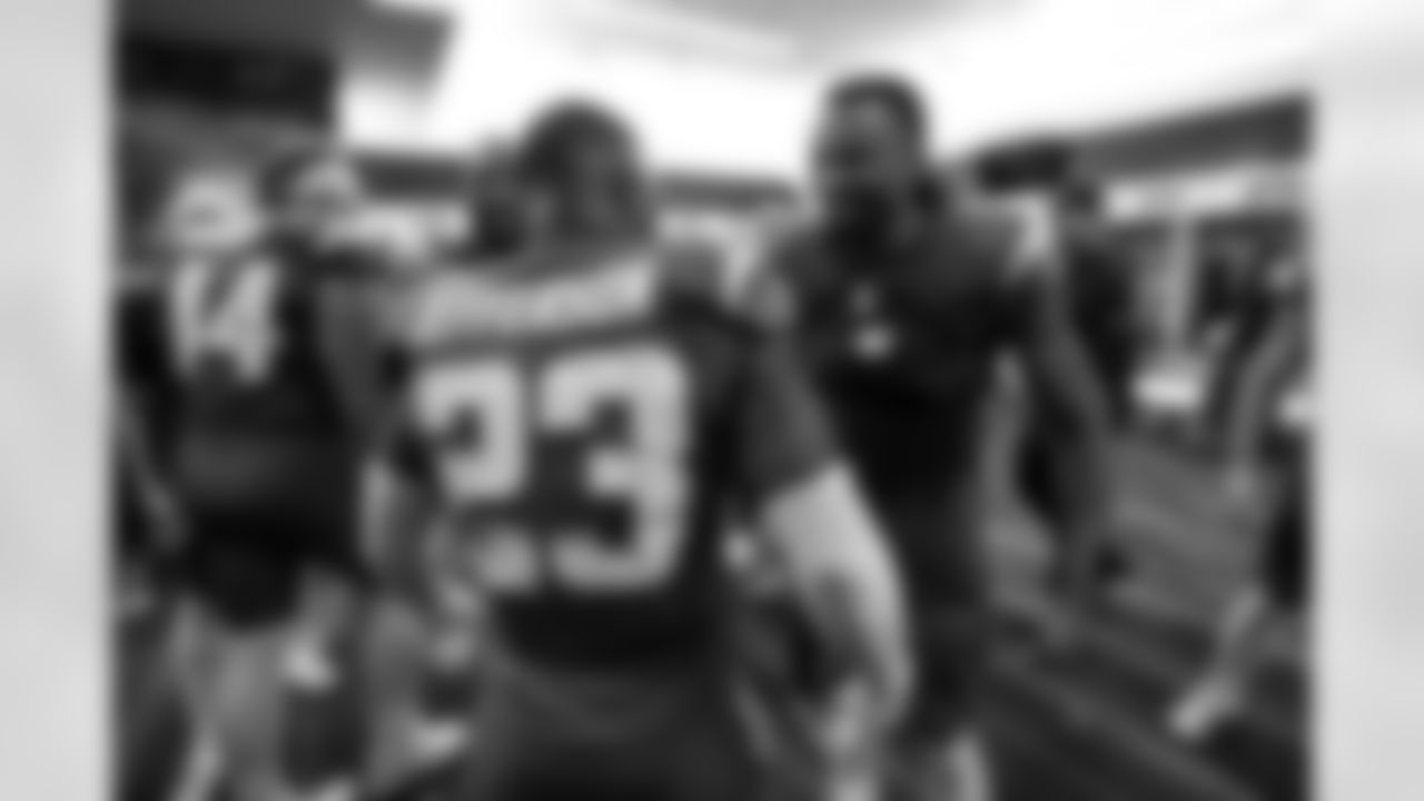 S Tony Jefferson (23) and WR Quentin Johnston (1)