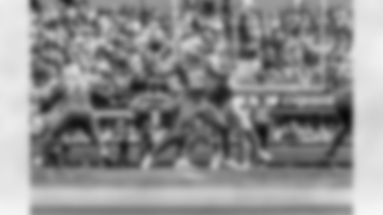 Take a look back at the Chargers Week 5 matchup with the Commanders in monochrome!