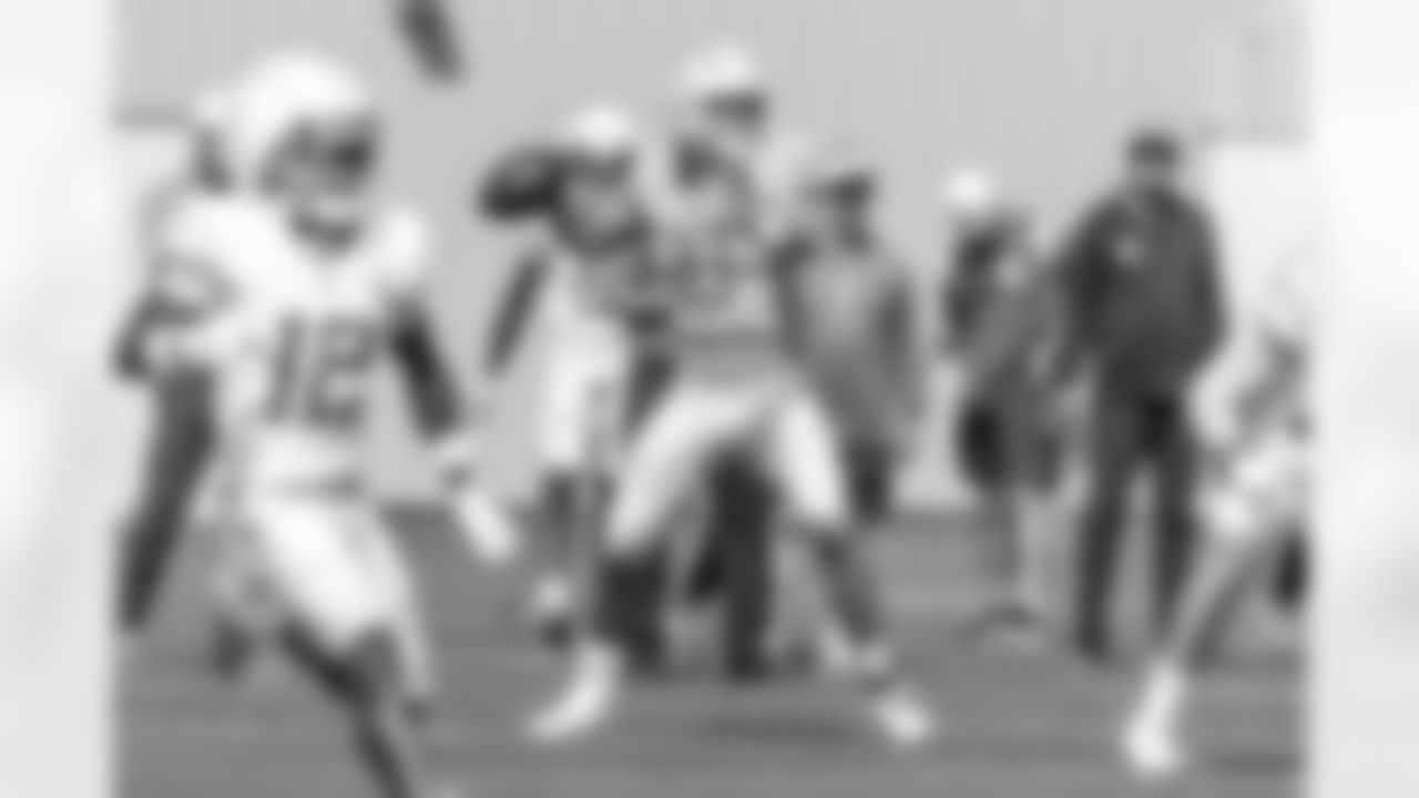 The Los Angeles Chargers practice on Wednesday, October 9, 2024 at The Bolt in El Segundo, CA.