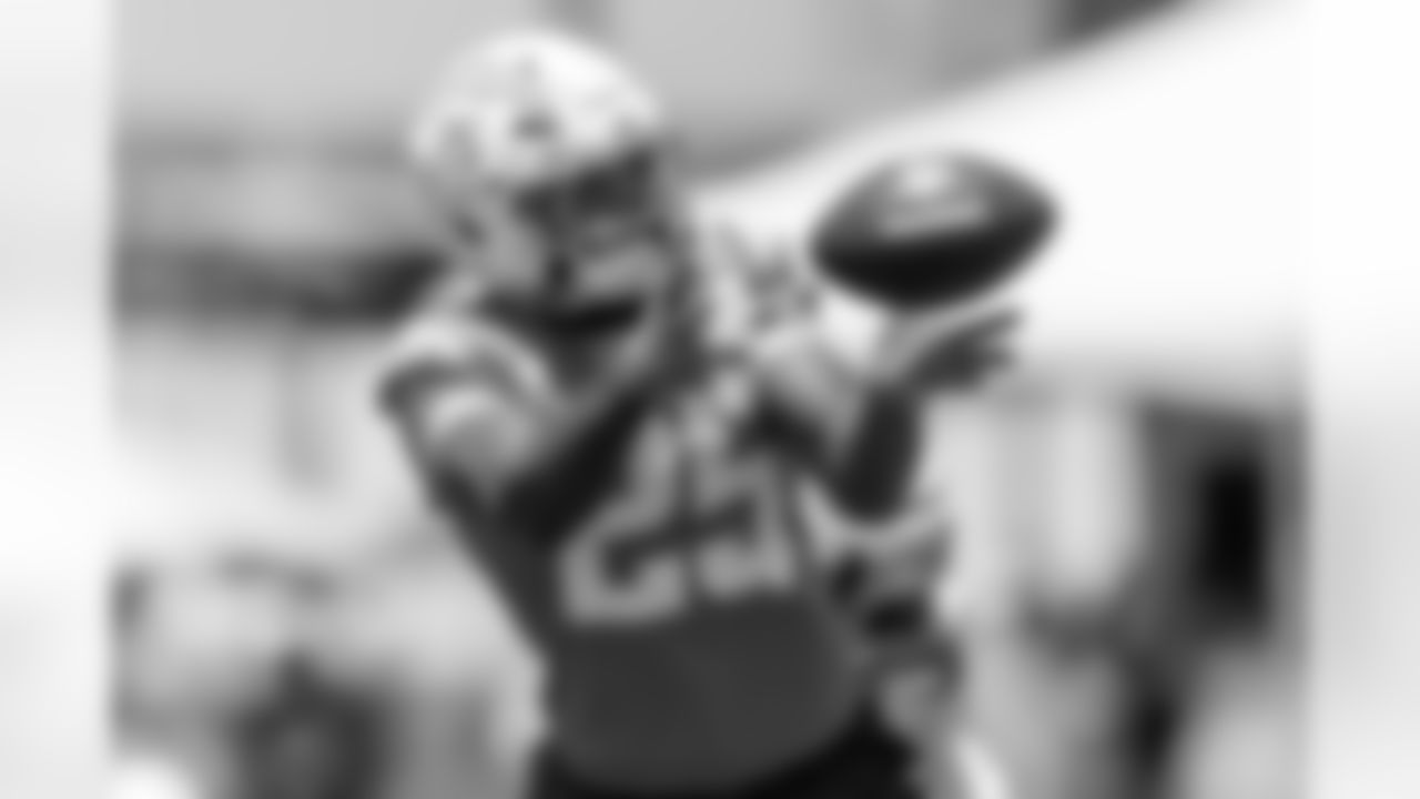 The Los Angeles Chargers practice at Training Camp on Tuesday, July 29, 2025 at The Bolt in El Segundo, CA.