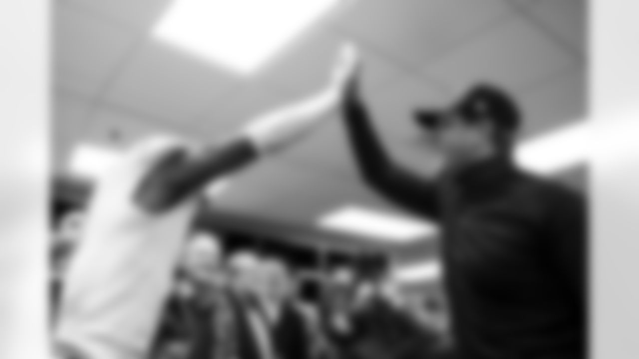 S Derwin James Jr. (3) and Head Coach Jim Harbaugh