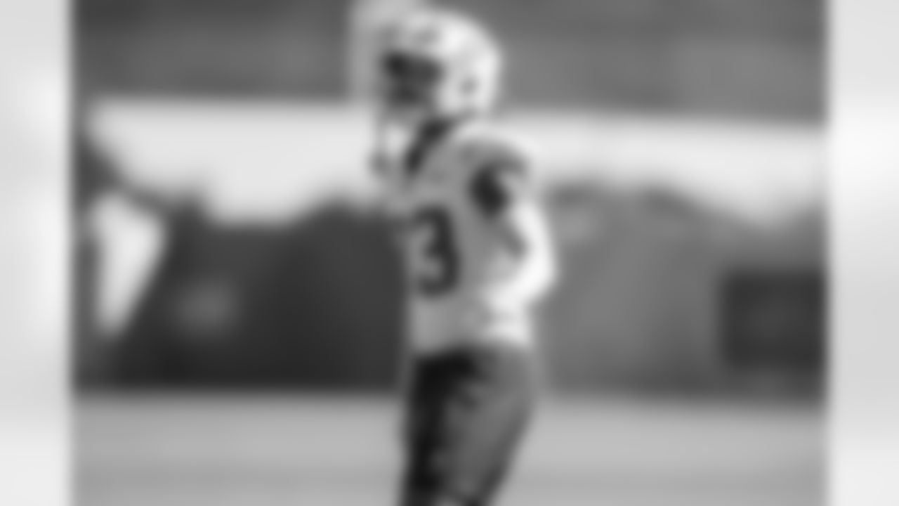 The Los Angeles Chargers practice on Thursday, October 9, 2025 at The Bolt in El Segundo, CA.