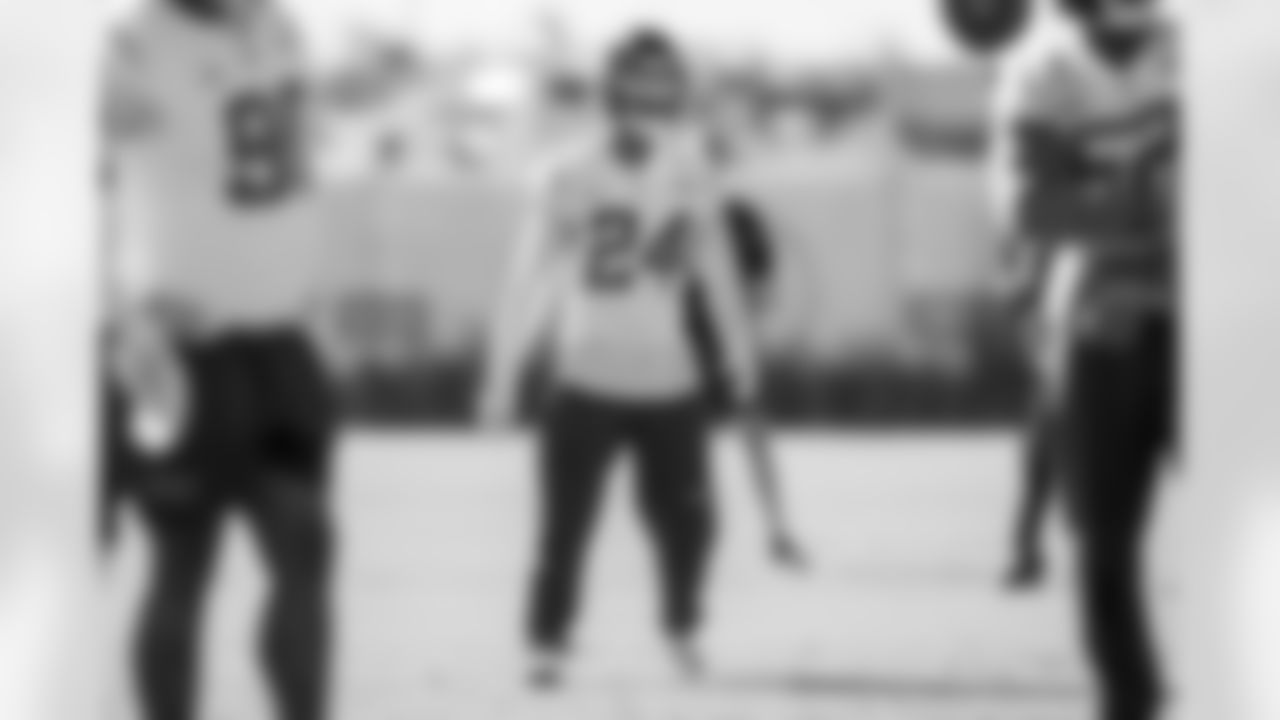 The Los Angeles Chargers practice on Friday, November 28, 2025 at The Bolt in El Segundo, CA.