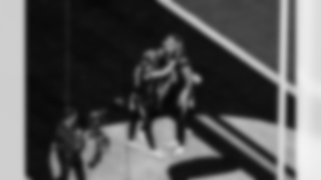 WR Ladd McConkey (15) and QB Justin Herbert (10)