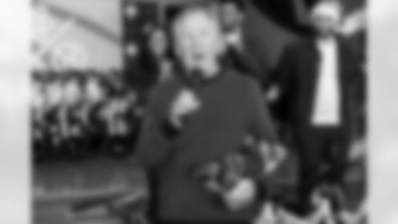 The Los Angeles Chargers host their annual Bikes for Kids event on Monday, December 15, 2025 at Washington Washington Elementary School in Pasadena, CA.