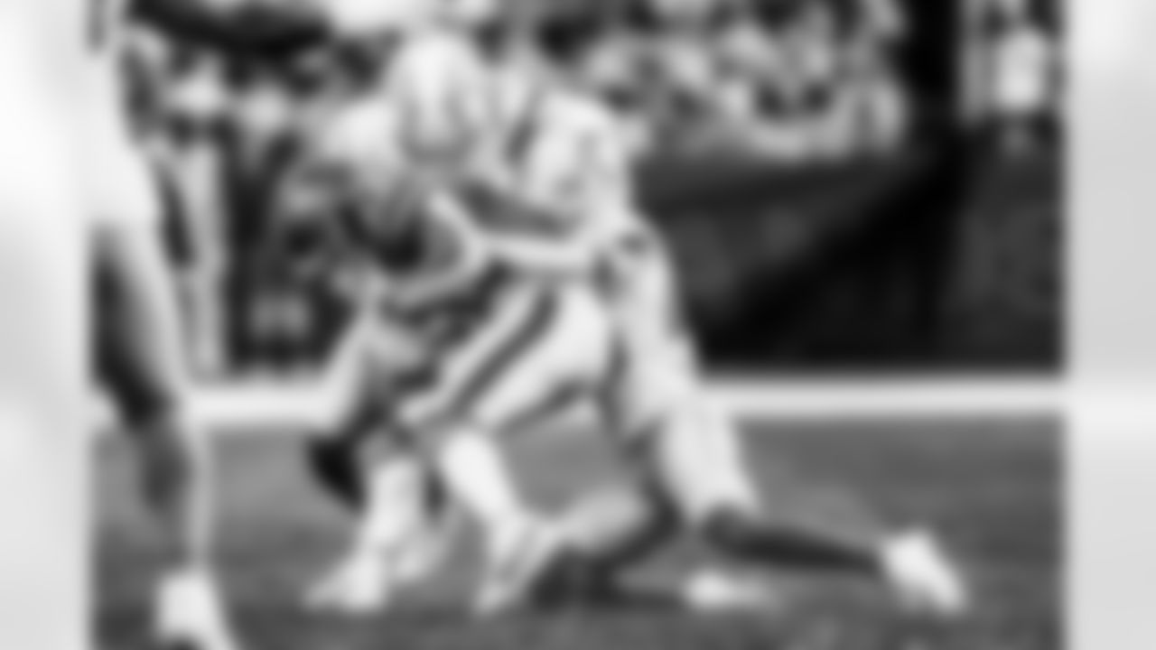 Take a look back at the Chargers Week 18 matchup with the Broncos in monochrome.