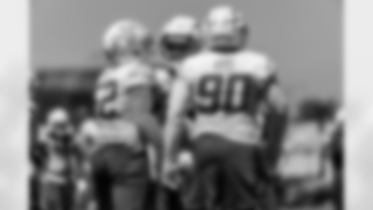The Los Angeles Chargers practice on Monday, September 1, 2025 at The Bolt in El Segundo, CA.
