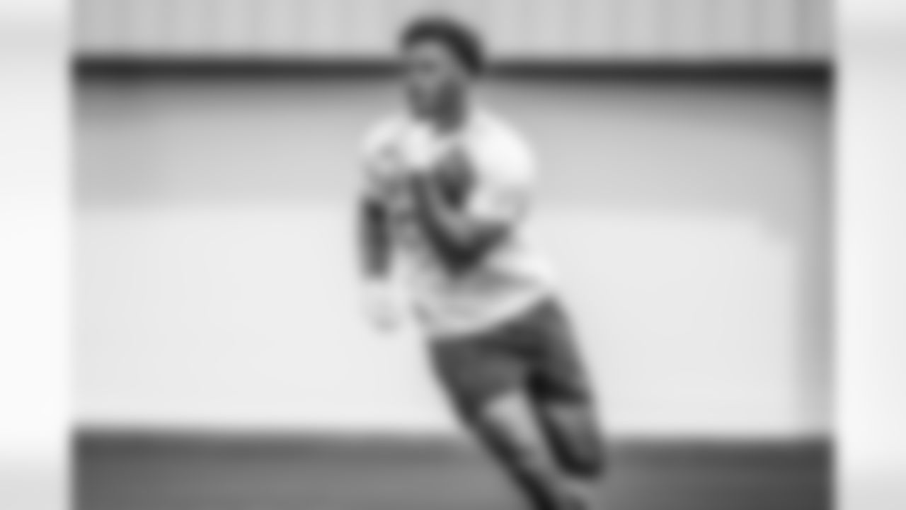 Los Angeles Chargers players participate in Phase 2 of the offseason program on Monday, May 12, 2025 at The Bolt in El Segundo, CA.