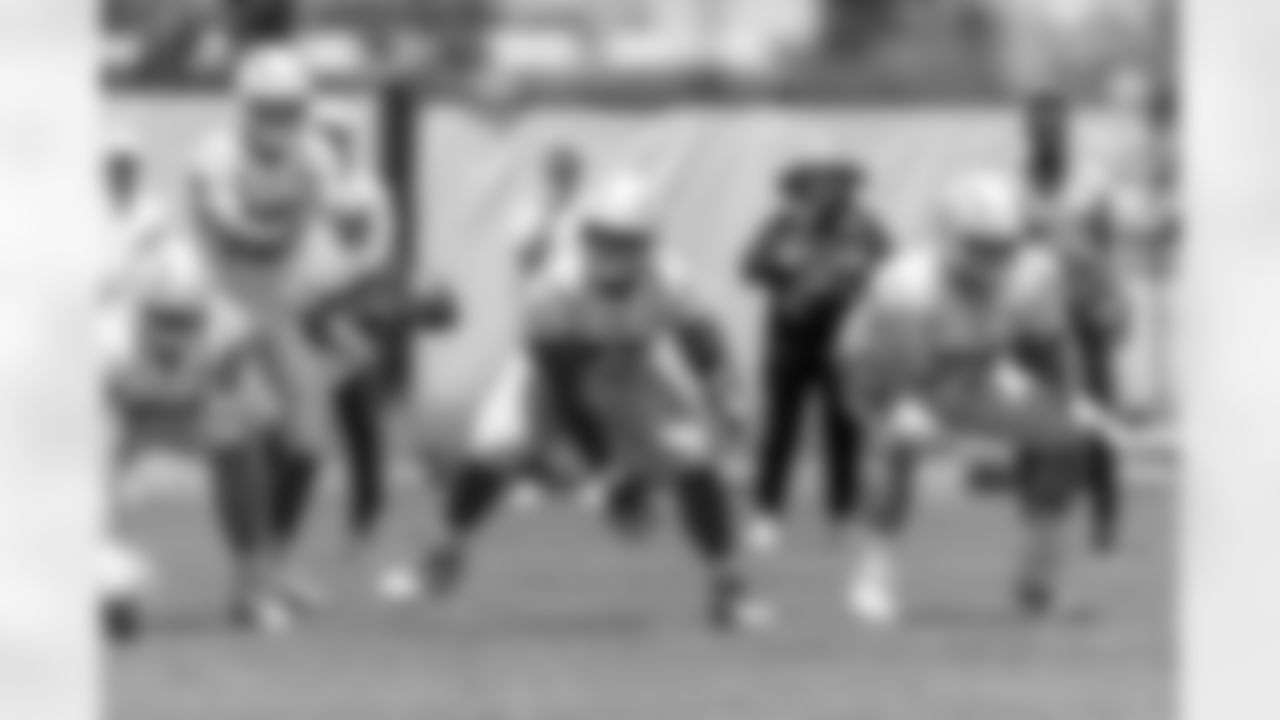 The Los Angeles Chargers hold Mandatory Mini-Camp on Thursday, June 12, 2025 at The Bolt in El Segundo, CA.