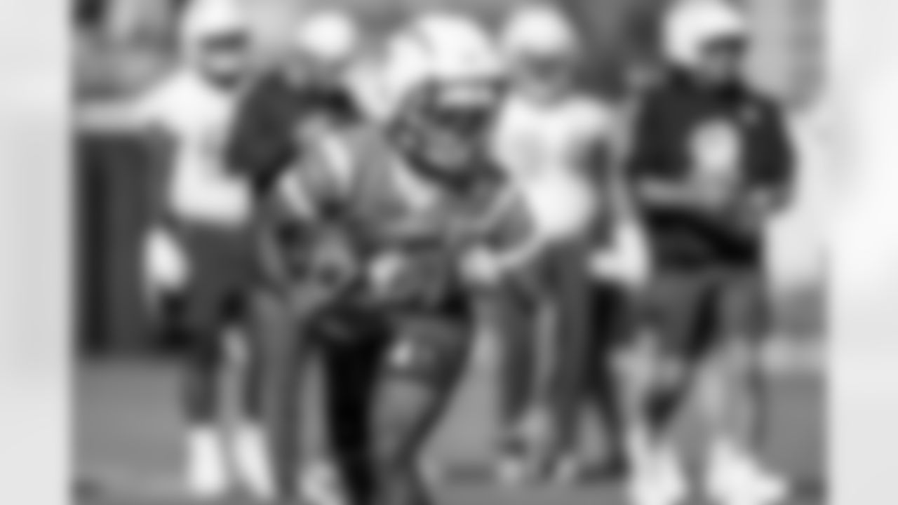 The Los Angeles Chargers practice on Friday, November 7, 2025 at The Bolt in El Segundo, CA.