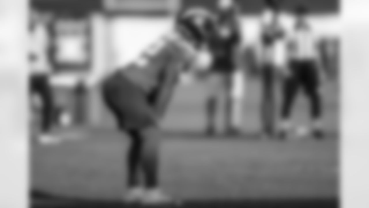 The Los Angeles Chargers practice on Tuesday, October 21, 2025 at The Bolt in El Segundo, CA.
