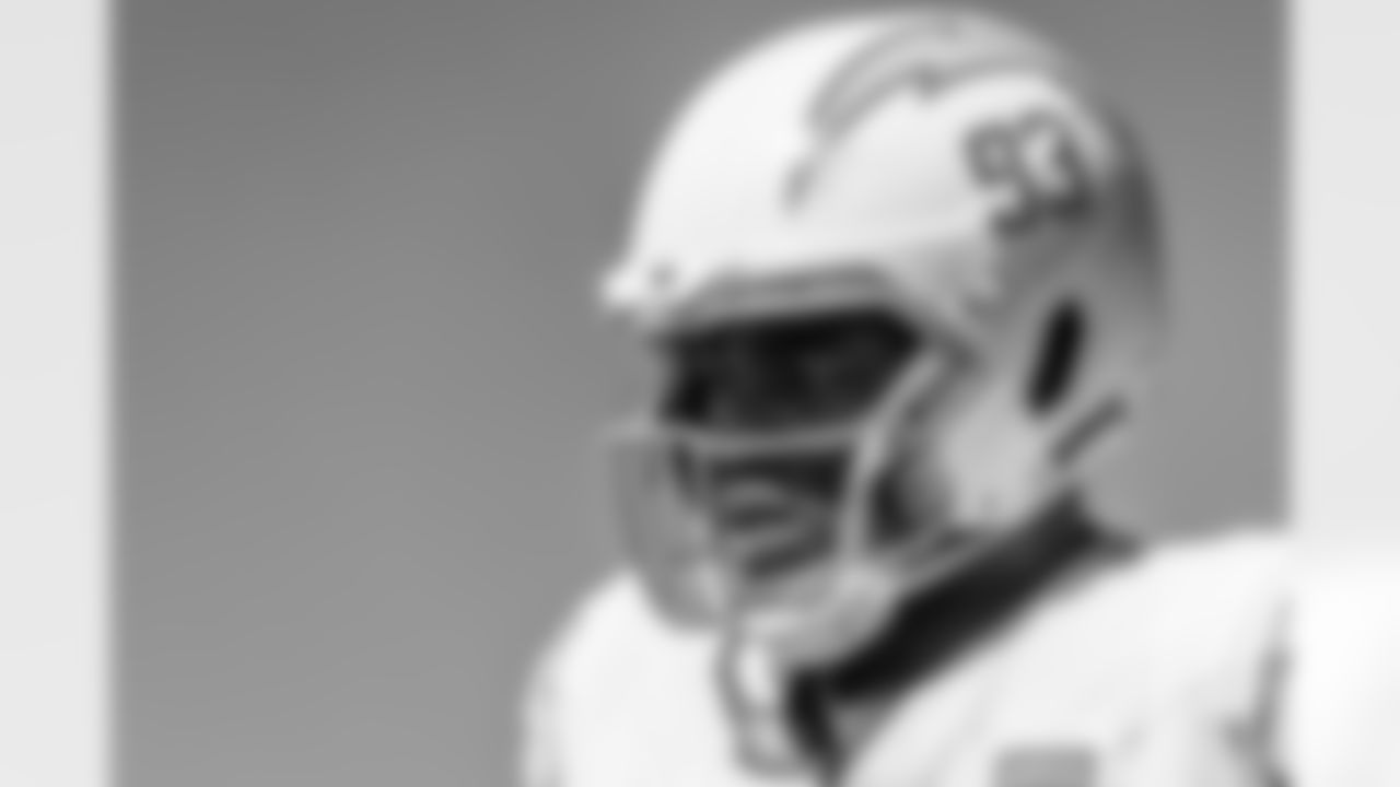 The Los Angeles Chargers practice on Wednesday, October 8, 2025 at The Bolt in El Segundo, CA.