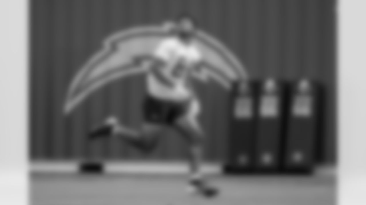 Los Angeles Chargers players participate in Phase 2 of the offseason program on Monday, May 12, 2025 at The Bolt in El Segundo, CA.