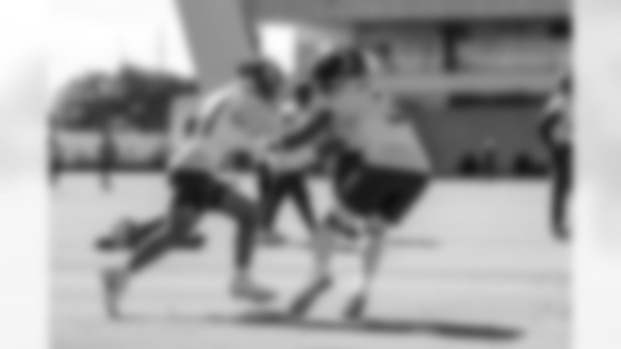 The Los Angeles Chargers practice on Wednesday, November 26, 2025 at The Bolt in El Segundo, CA.