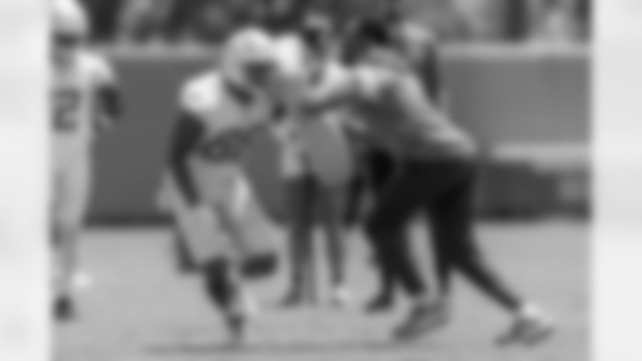 The Los Angeles Chargers hold OTA's on Wednesday, May 29, 2024 at Hoag Performance Center in Costa Mesa, CA.
