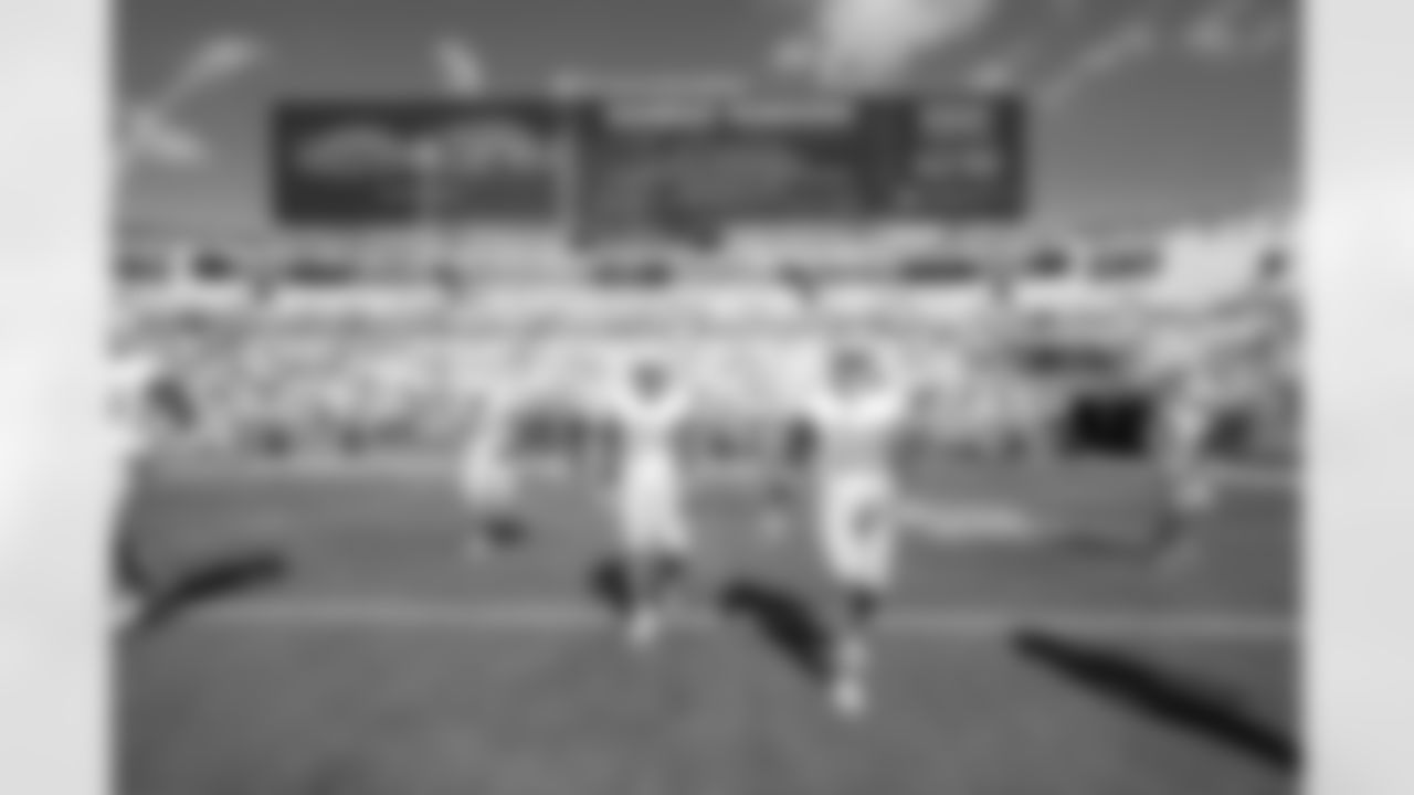 RB Amar Johnson (34) and RB Trayveon Williams (38)