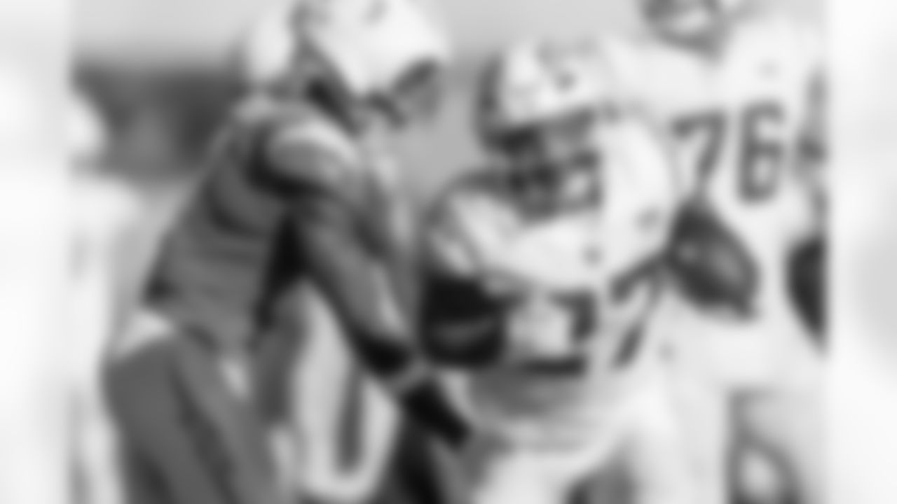 The Los Angeles Chargers practice at Training Camp on Friday, August 2, 2024 at The Bolt in El Segundo, CA.